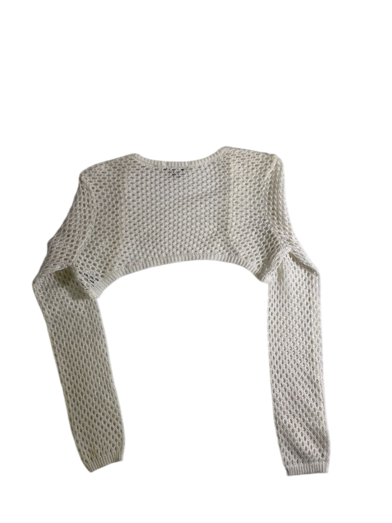 Faded Rose Open-knit shrug Vintage
