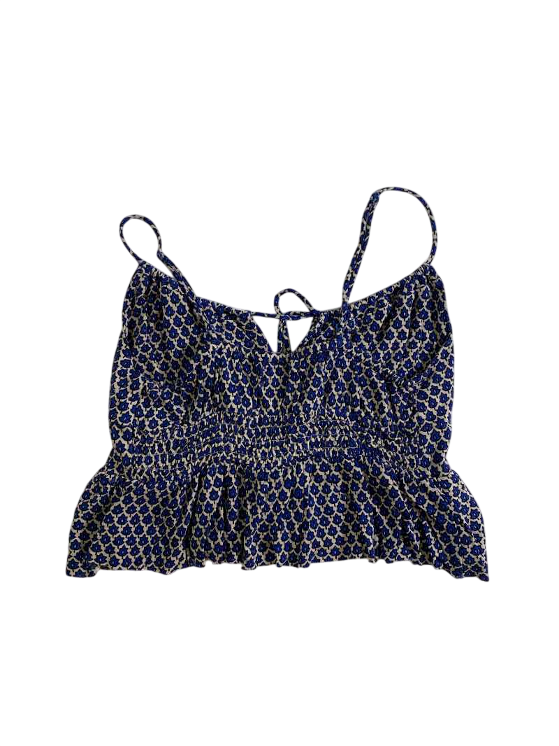 Urban Outfitters  Printed Ruffle Hem Tank Tanks