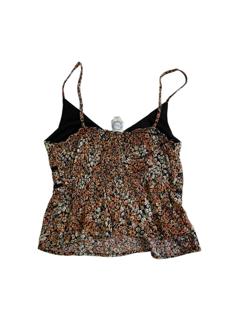 Blue Rain  Floral print cami Tanks