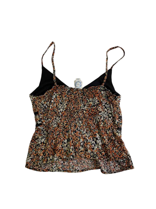 Blue Rain  Floral print cami Tanks