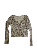 Hippie Rose  V-neck buttoned blouse Long Sleeves