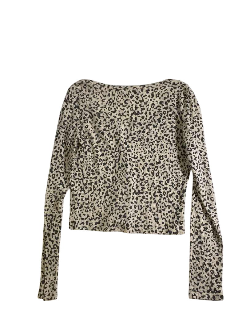 Hippie Rose  V-neck buttoned blouse Long Sleeves
