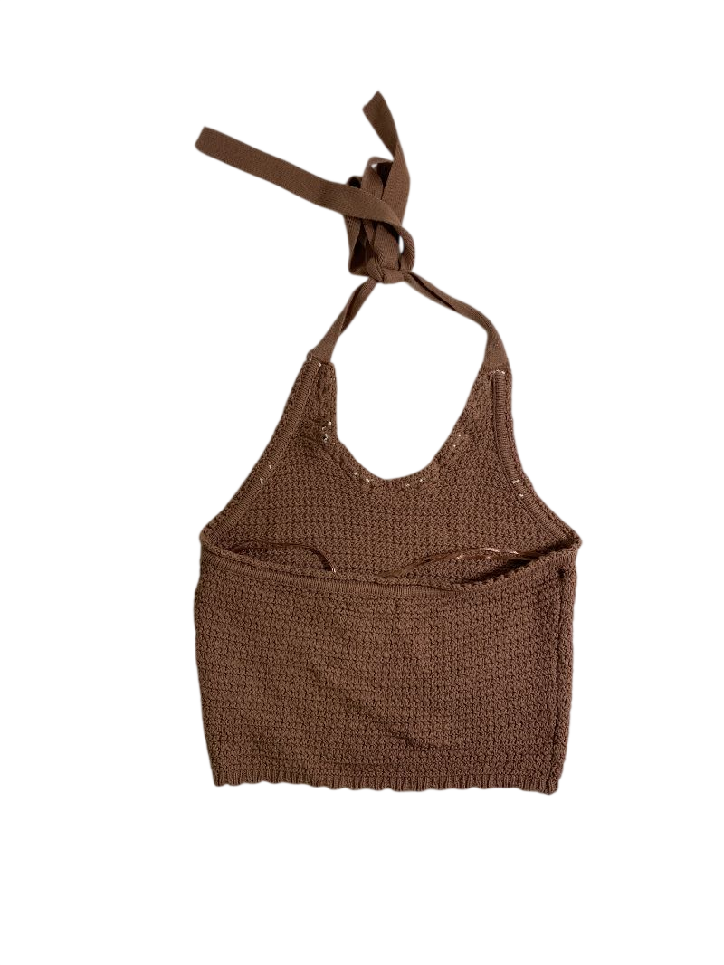 Sincerely Jules  Crochet Halter Tank Tanks