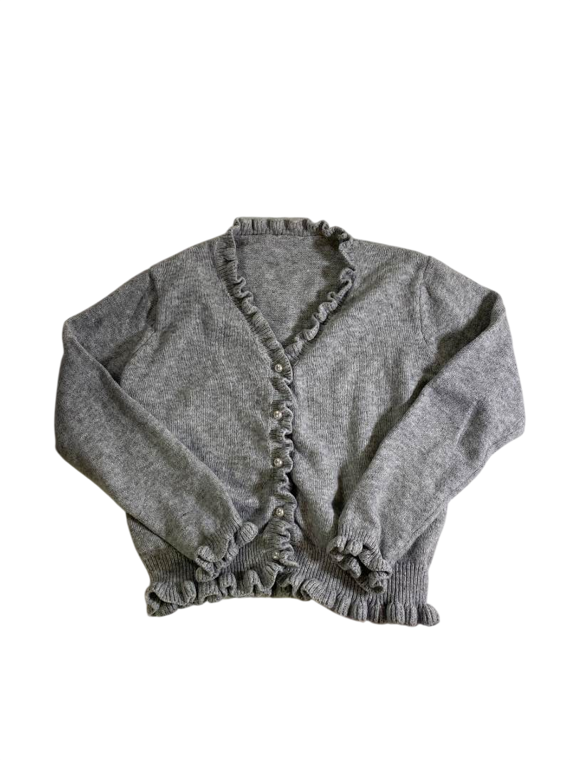 SHEIN  Ruffle cardigan Sweaters
