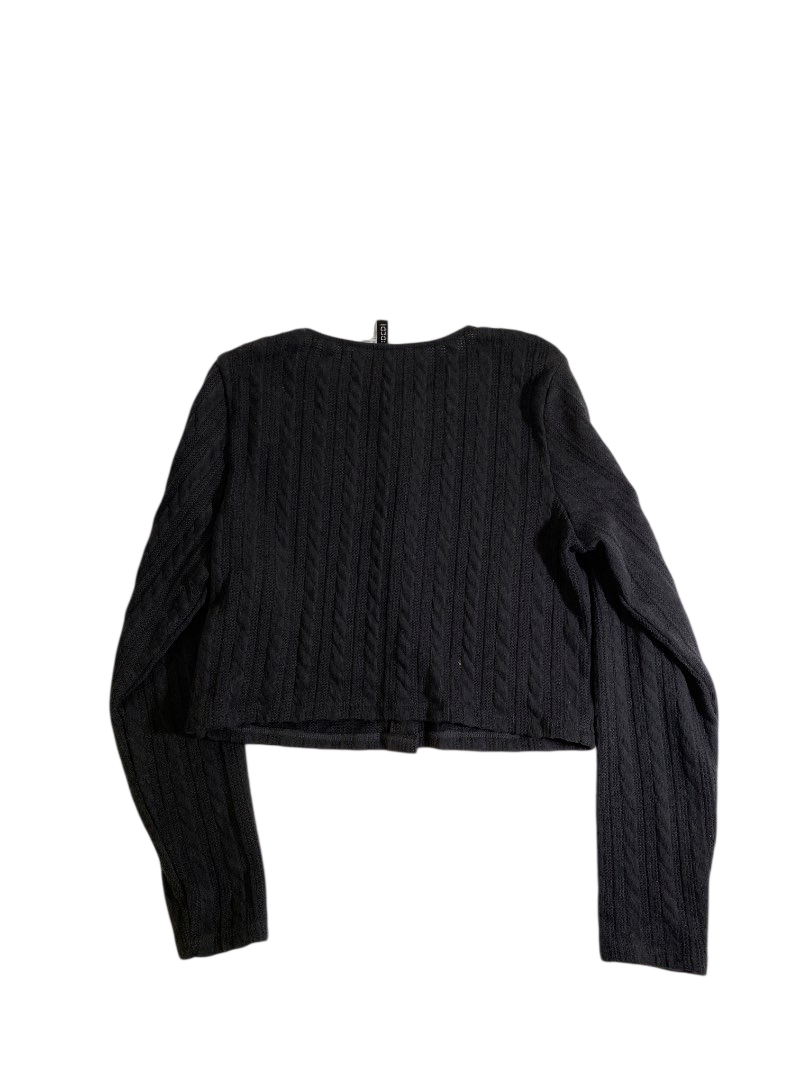 Divided  Cable Knit Long Sleeve Long Sleeves