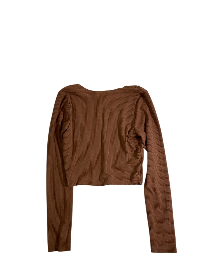 Bozzolo V-Neck Cropped Long Sleeves