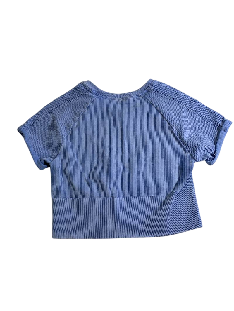 Offline by Aerie Short Sleeve Cropped Top Athletic