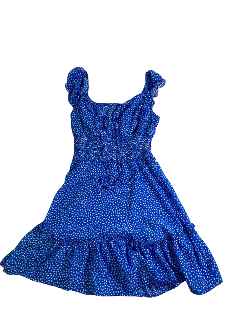 None Ruffled sleeveless dress Dresses