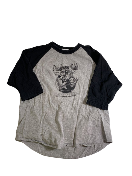 Badger Sport Raglan Sleeve Graphic Tee Long Sleeves