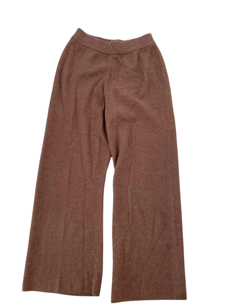 None Wide Leg Knit Pants