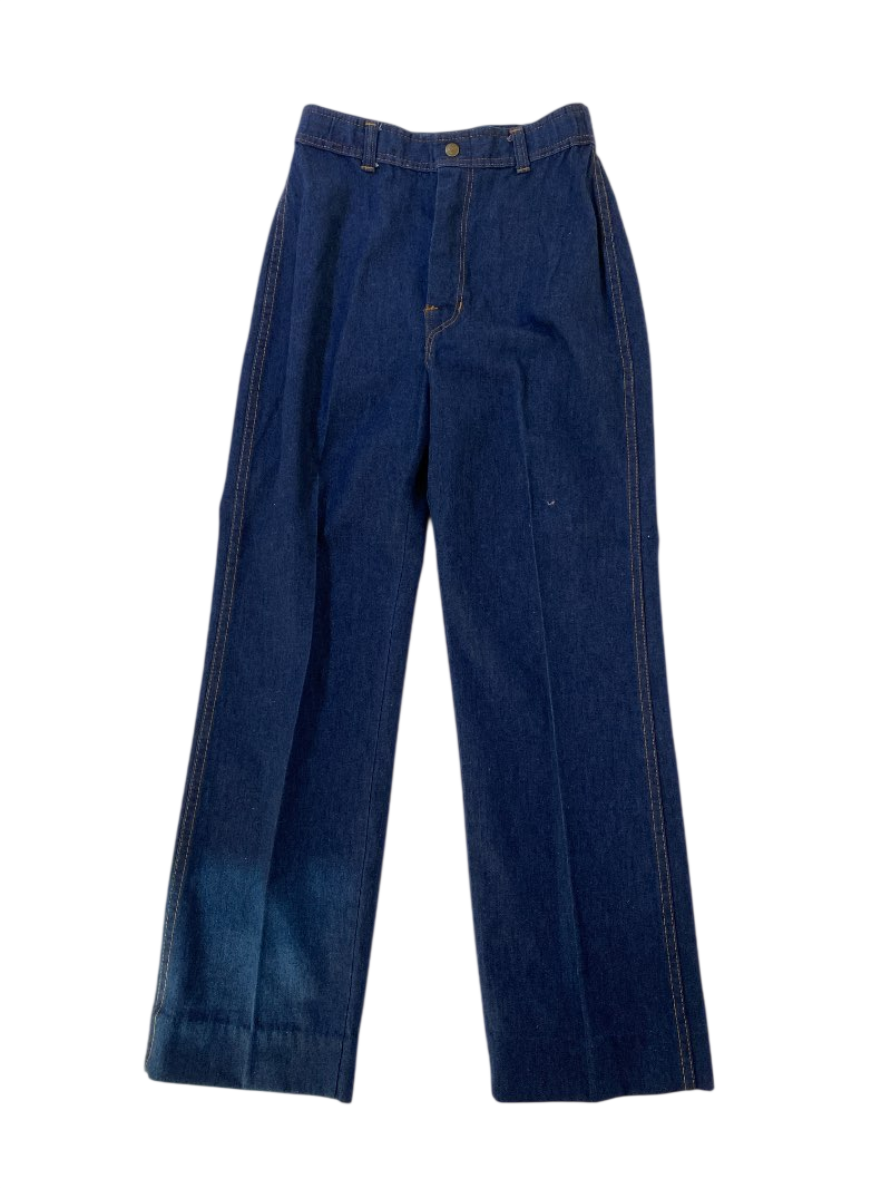 None Classic Denim Pants Vintage