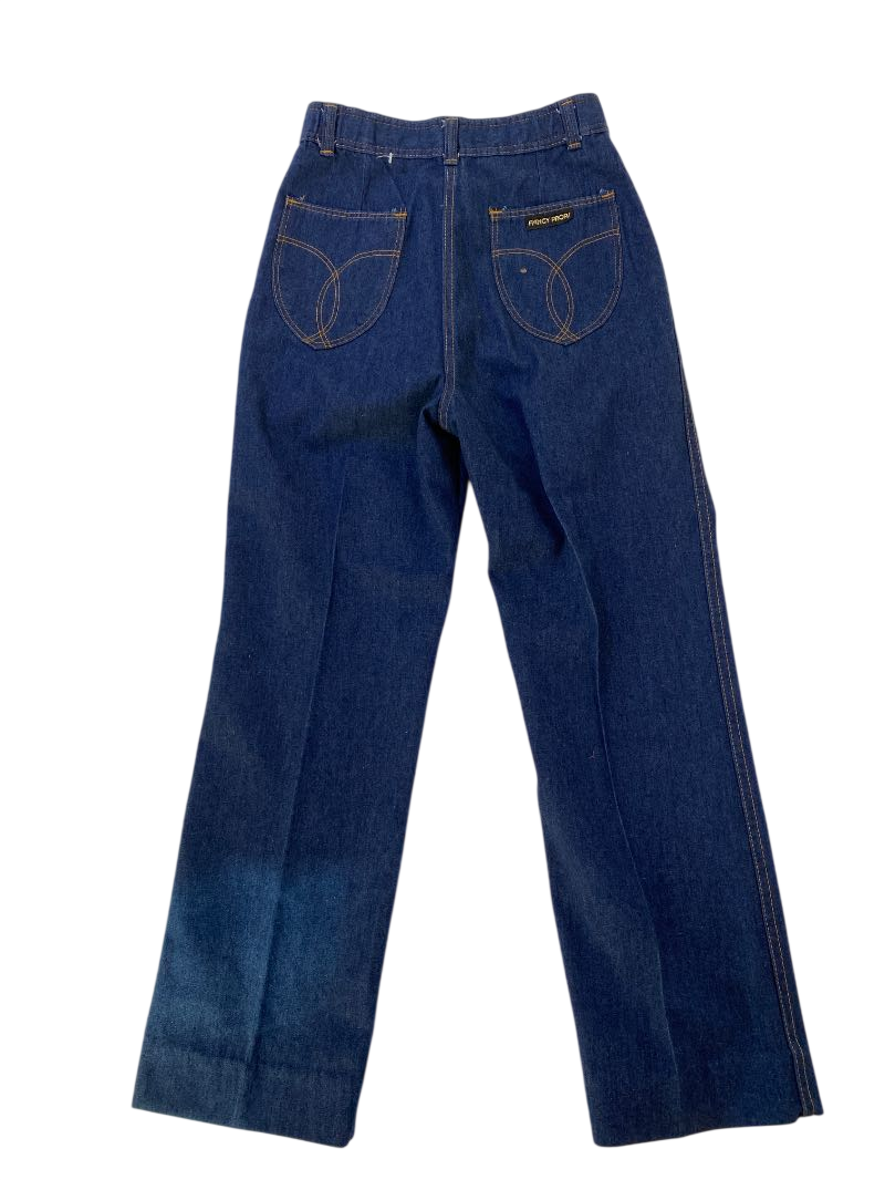 None Classic Denim Pants Vintage