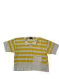 Upper Level Striped Polo Shirt Vintage