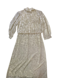Monica Richard’s  Vintage Pleated Dress Vintage