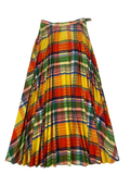 New Issues Vintage Plaid Skirt Vintage