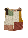American Eagle Patchwork Knit Tank Tanks