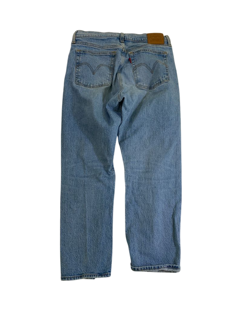 Levi’s  Distressed Straight Leg Jeans