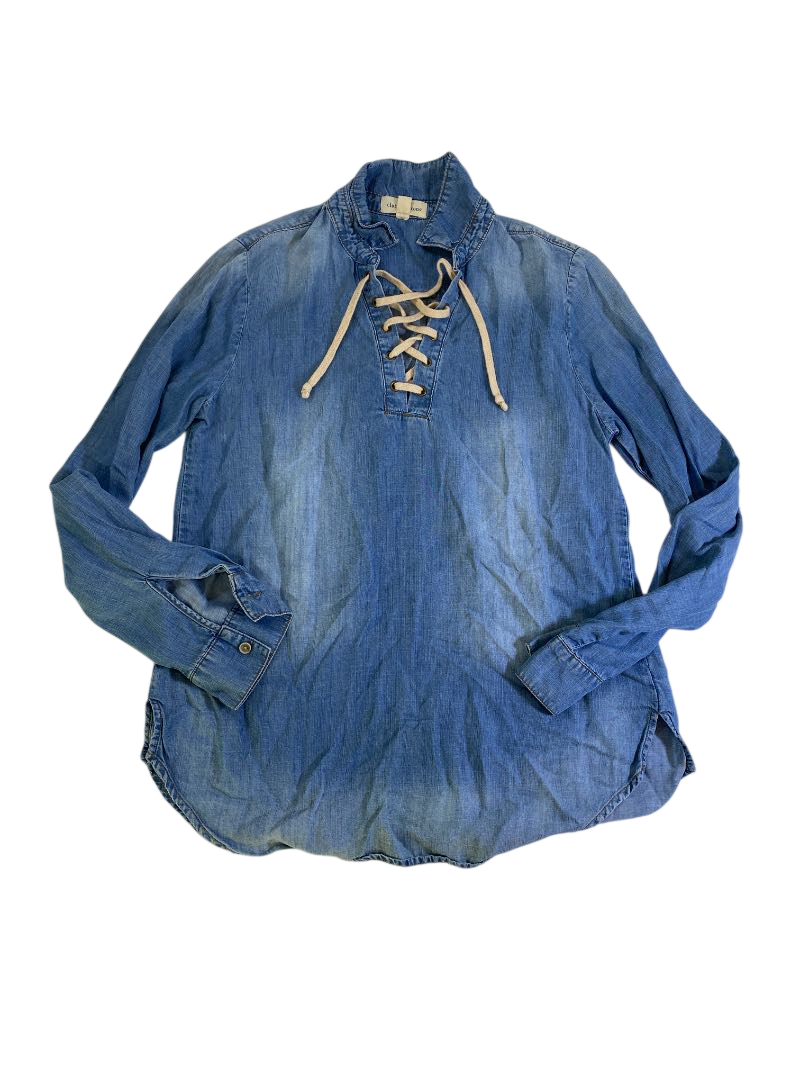 Clothe and Stone Lace-Up Long Sleeve Long Sleeves
