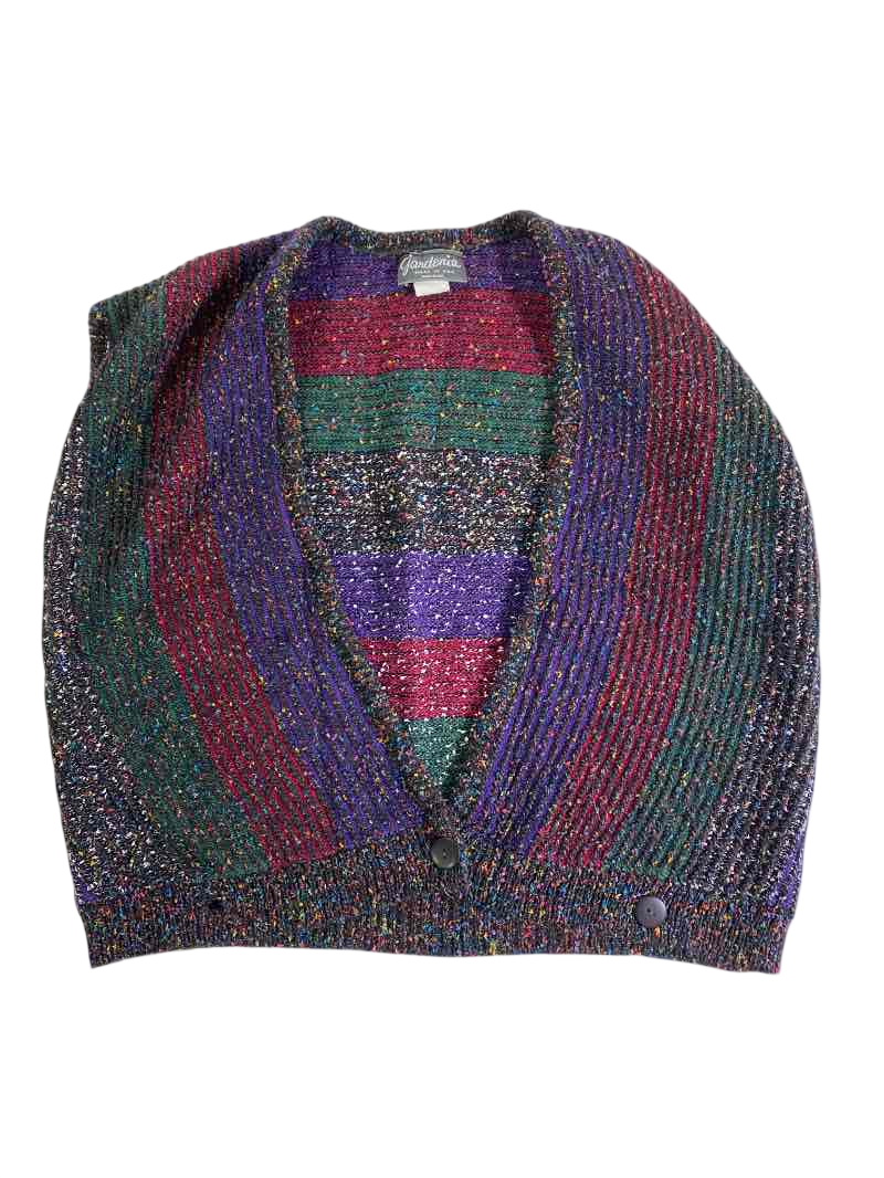 Gardenia Vintage Knit Cardigan Vintage