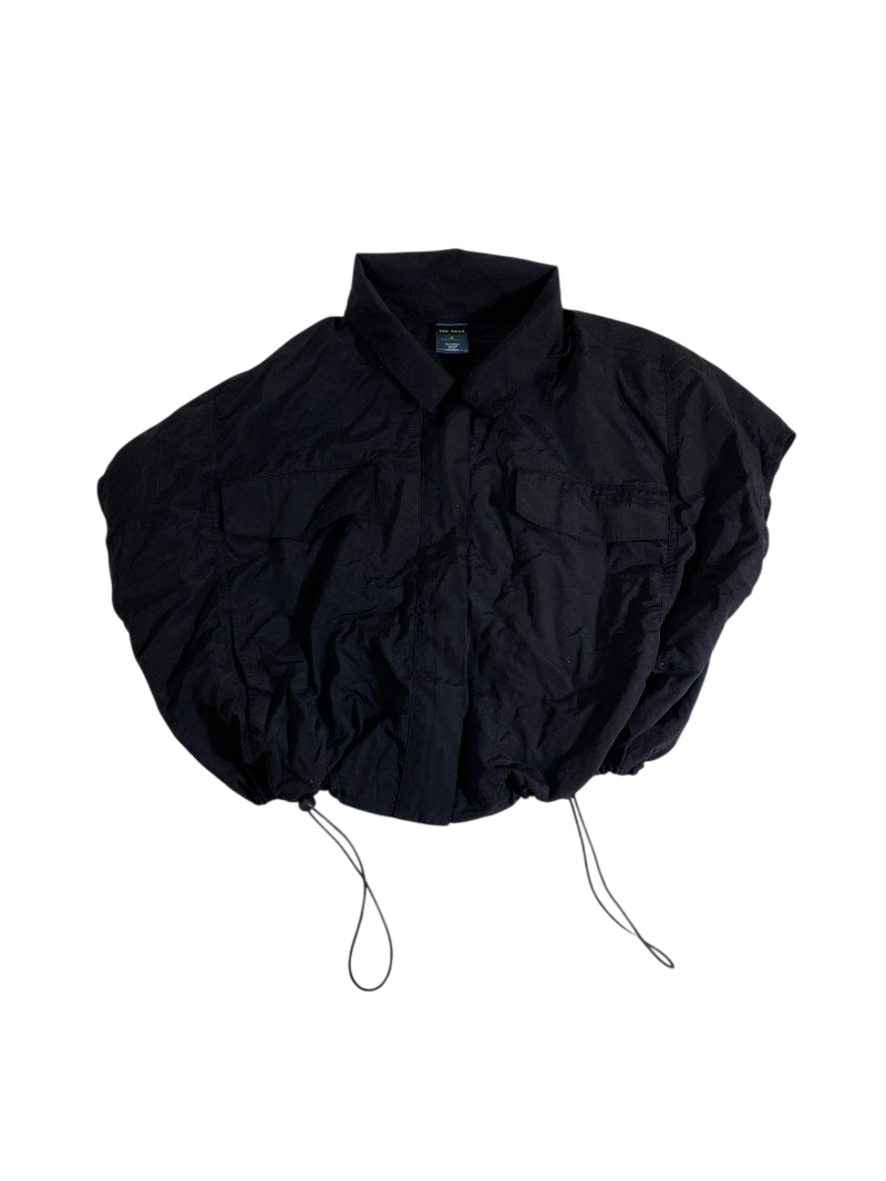Tek Gear Collared drawstring top Short Sleeves