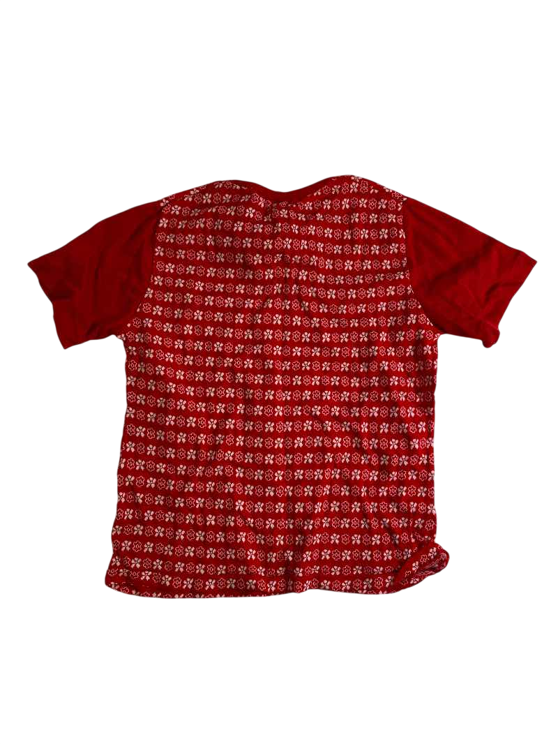 Nylon Retro patterned top Vintage