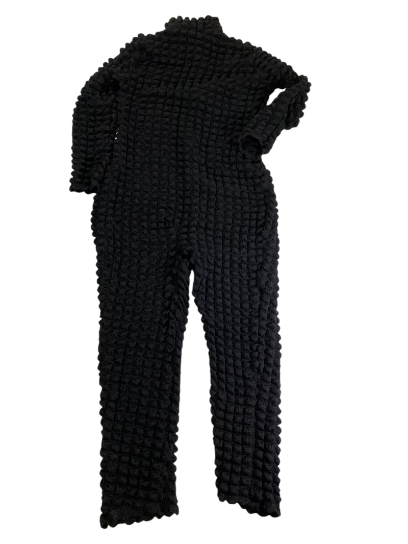 N/A Textured Jumpsuit Dresses