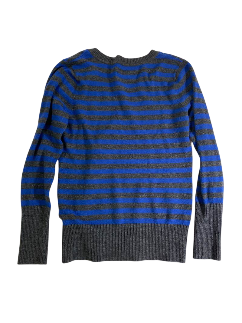 Route66 Striped V-neck sweater Vintage