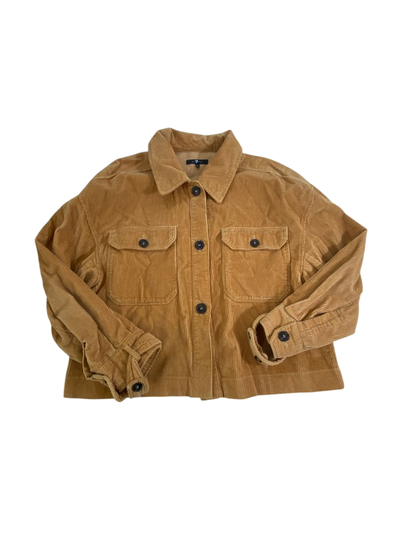 7 for all mankind Corduroy button-up jacket Outerwear
