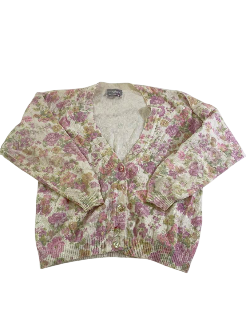 Tangles Vintage Floral Cardigan Vintage