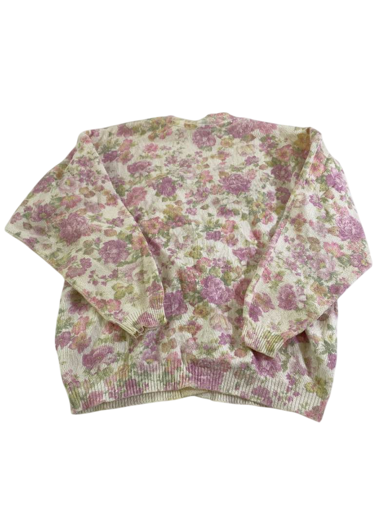 Tangles Vintage Floral Cardigan Vintage