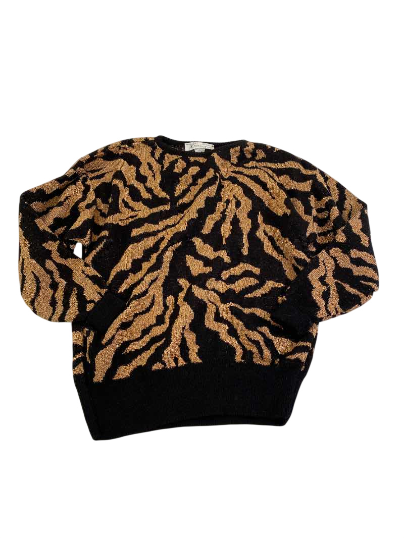 Diversity Vintage Animal Print Sweater Vintage
