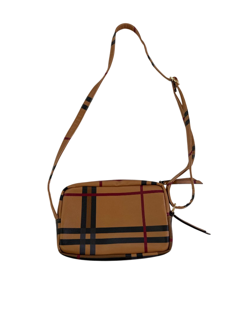 N/A Plaid crossbody bag Handbags