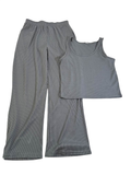 SHEIN Ribbed lounge set Set