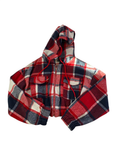 Zalful  Hooded Cropped Jacket Long Sleeves