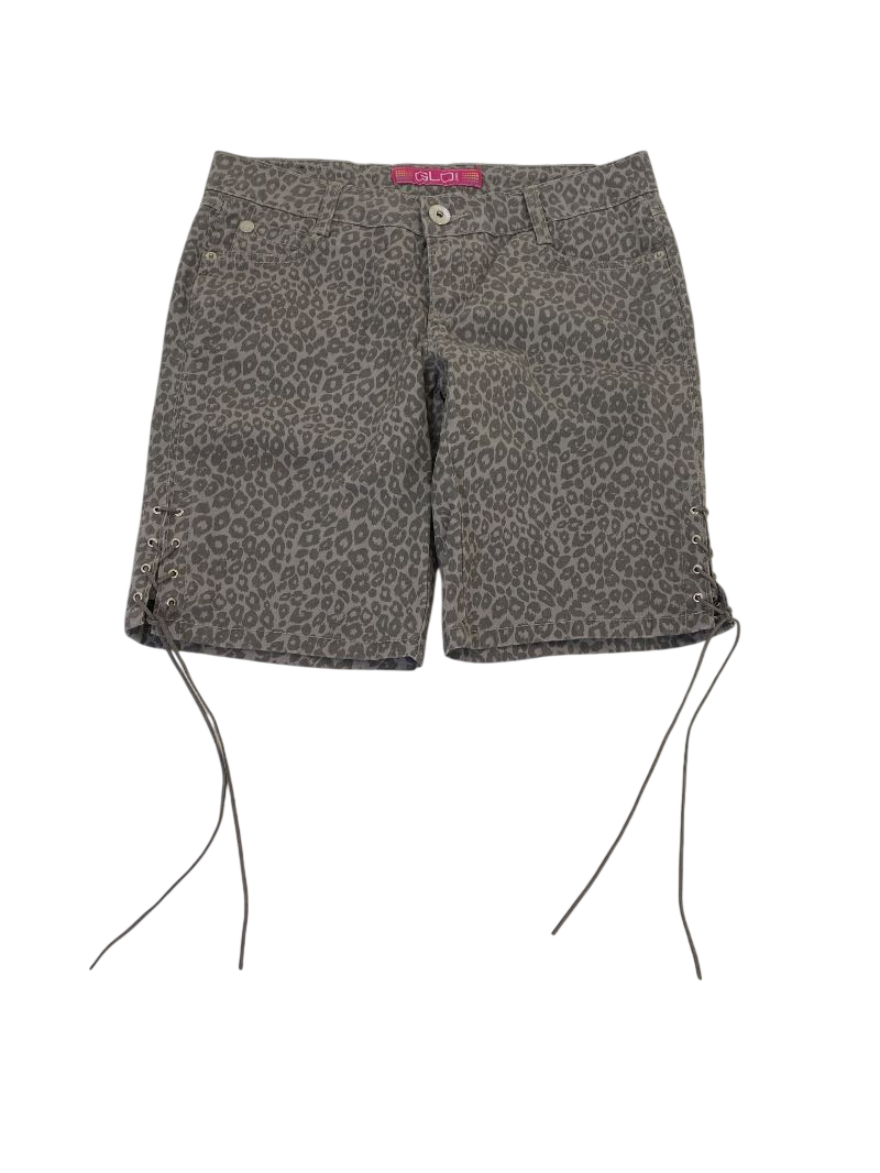 glo Mid-Length Lace-Up Shorts