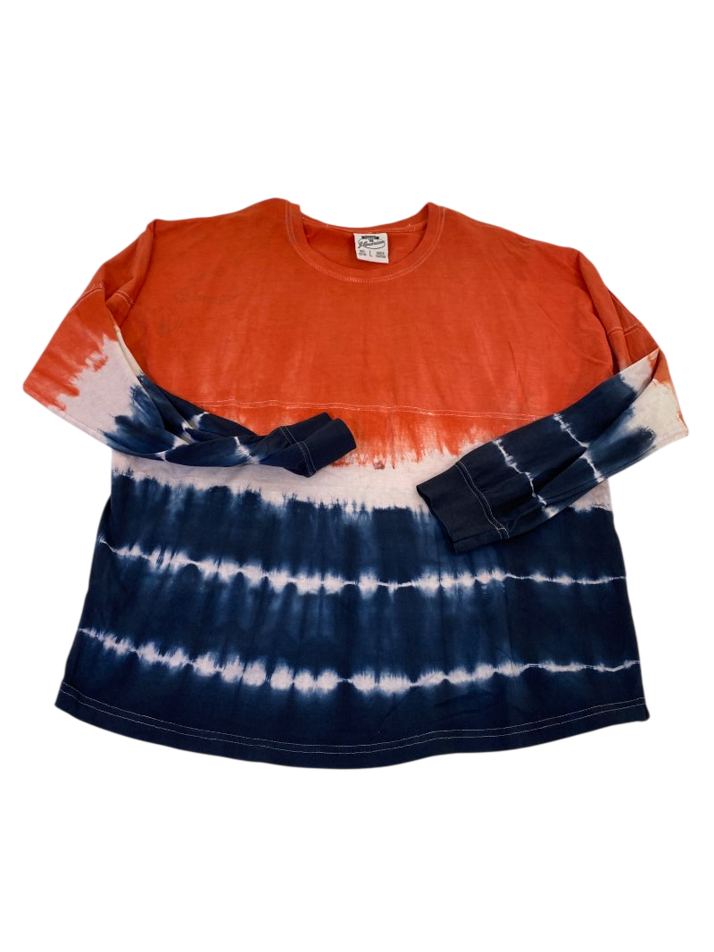 J. America Crew Neck Tie Dye Long Sleeves