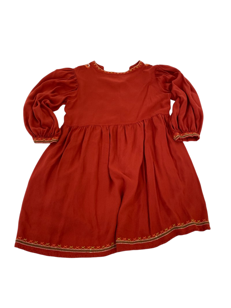 Solitaire Embroidered Boho Dress Dresses