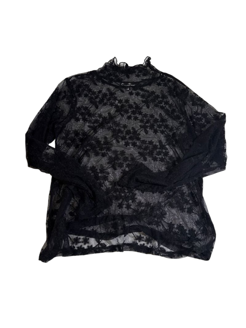 Maurice’s  Sheer Lace Top Long Sleeves