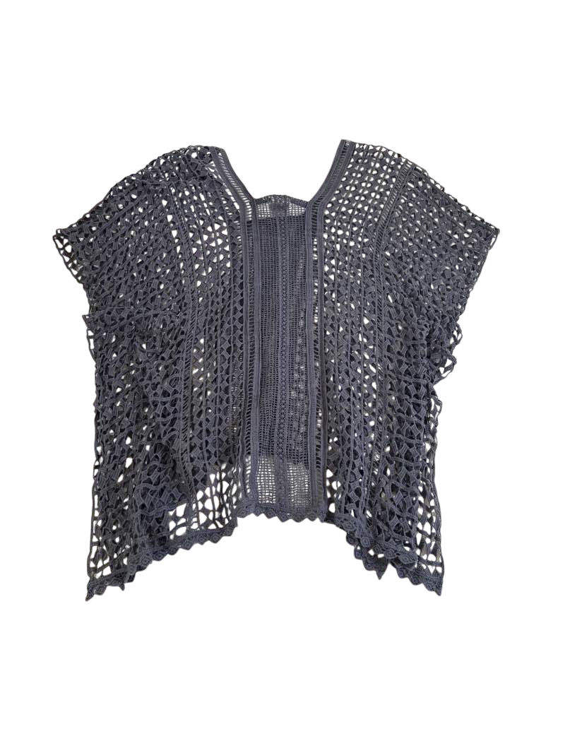 Mind Set Crochet Short Sleeve Short Sleeves