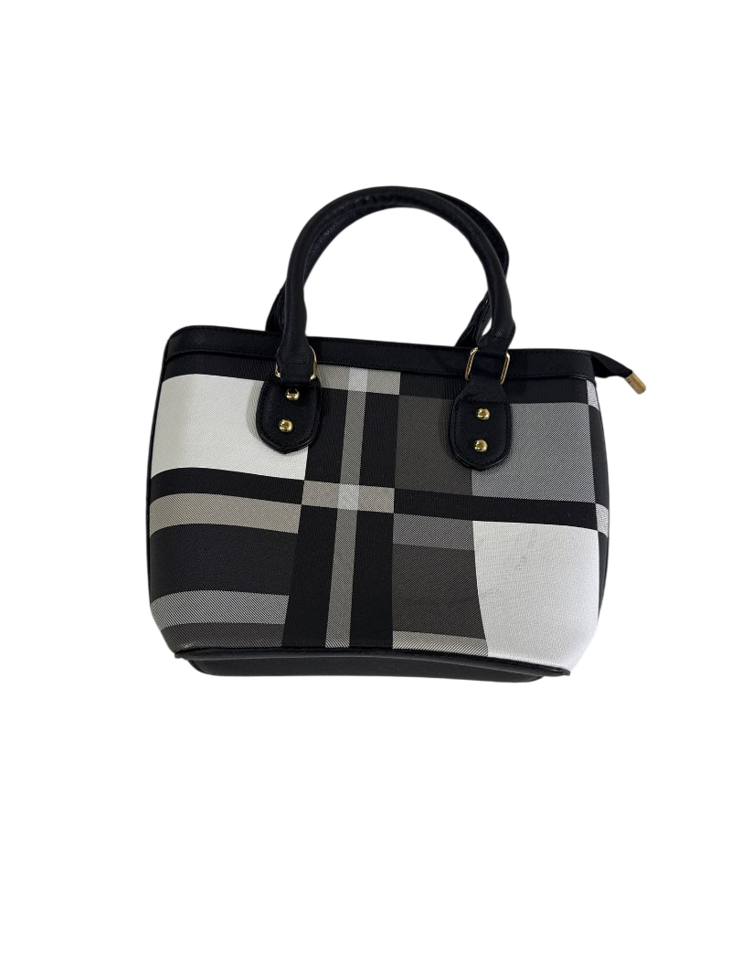 N/A Plaid print handbag Handbags