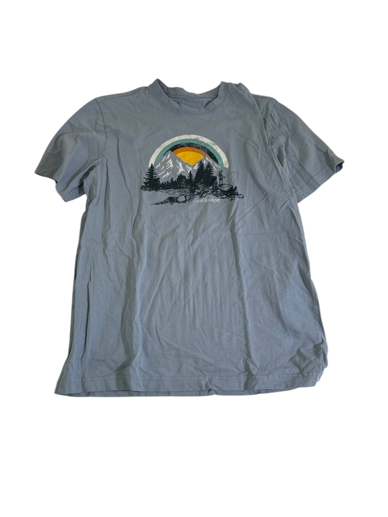 Life is Good Crew Neck Graphic Tee Short Sleeves