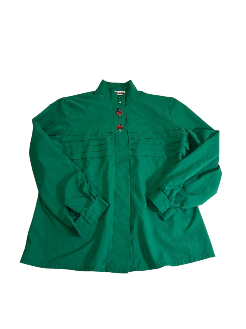 Just Bond Vintage Pleated Blouse Vintage