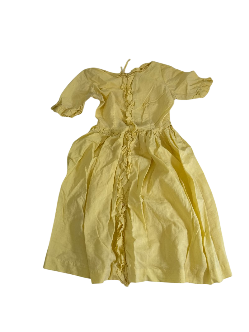 Handmade Vintage Ruffled Dress Vintage