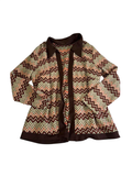 Vintage Chevron Pattern Cardigan Vintage