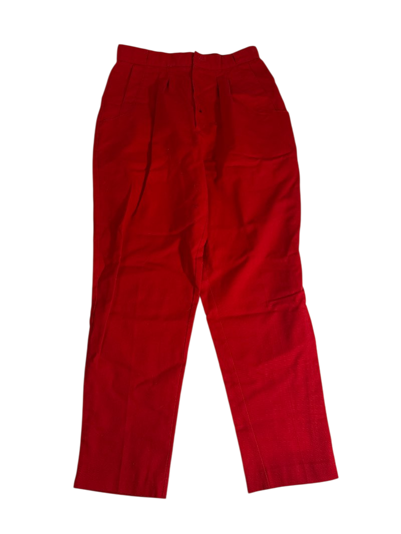 Kahki Roberts Vintage High-Waisted Pants Vintage