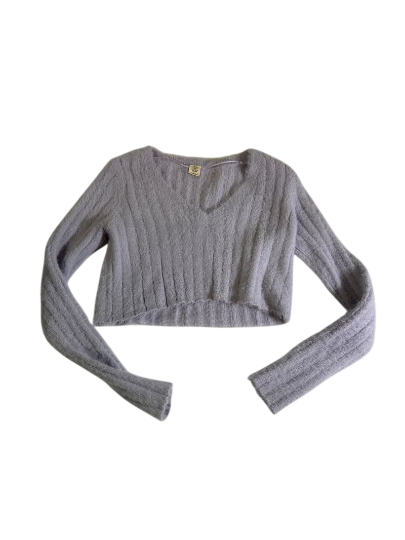 Urban Outfitters  Cropped V-Neck Sweaters