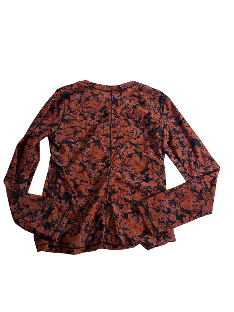 Free People Floral print top Long Sleeves