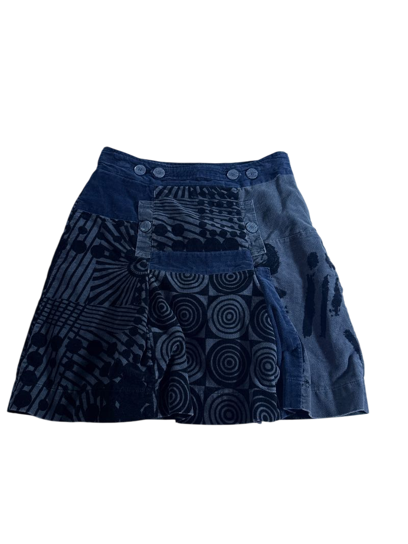 Desigual Patchwork Skirt Vintage