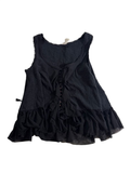 Free People Ruffled Scoop Neck Tanks
