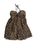N/A Vintage Leopard Tunic Vintage